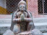 11 Kathmandu Gokarna Mahadev Temple Garuda Statue 